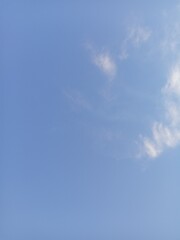 blue sky with clouds