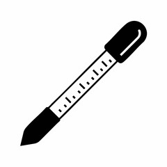 Fototapeta premium Graduated Measuring Instrument Icon. Vector image