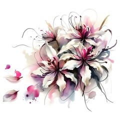 wild orchid flower 
