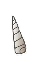 ツノのような巻貝