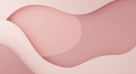 Minimalist Abstract Desktop Background with Soft Gradients and Geometric Shapes