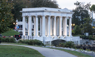 Pilgrim Memorial State Park home of the Plymouth Rock
