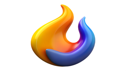 Logo colors like smoke fire