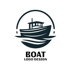Boat Vector Logo Design
