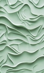 Abstract mint green textured surface