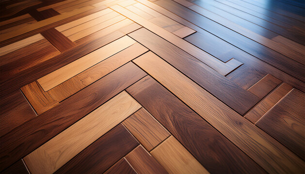 laminate flooring close up