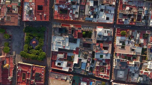 Birdseye View of San Miguel de Allende Mexico