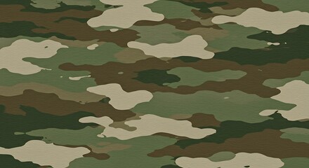 Fototapeta premium Abstract camouflage pattern - blending in, tactical - for apparel or backgrounds