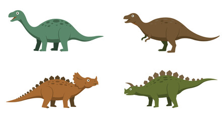 Obraz premium Dinosaur Pattern Background