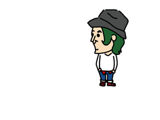 man in graduation cap