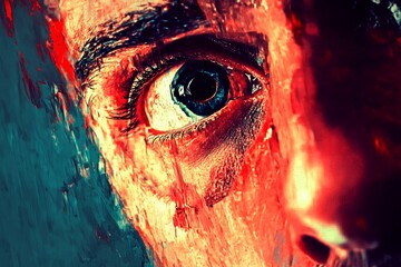 Therapy and counseling. Unrealistic expectations - cause of depression: abstract image of physical state. Metaphorical unrealistic expectations perceptions of a loss of pleasure or interest.