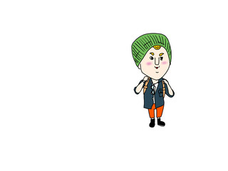 funny cartoon zombie