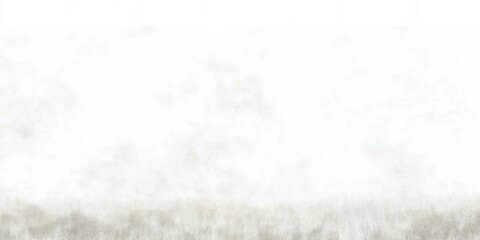 A soft white background with a textured gray area at the bottom of the frame space