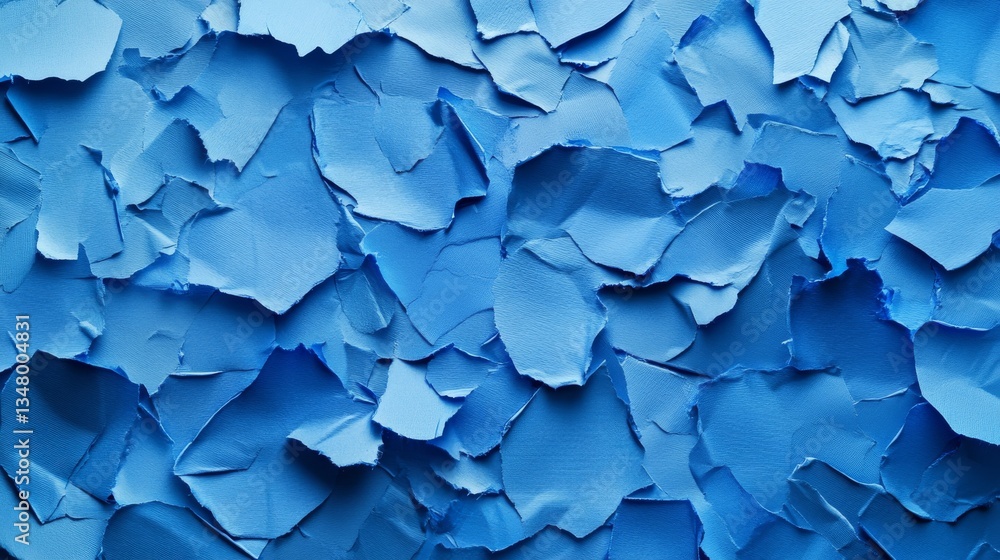 Poster minimalist textured blue paper background with subtle gradients and soft lighting, ideal for design 