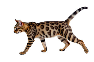 Stunning Cat Portrait High-Quality Digital Render, The cat, with its piercing eyes and graceful movements, embodies both mystery and elegance. Whether as a playful companion or a silent guardian