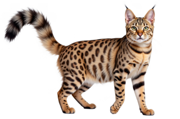 Stunning Cat Portrait High-Quality Digital Render, The cat, with its piercing eyes and graceful movements, embodies both mystery and elegance. Whether as a playful companion or a silent guardian