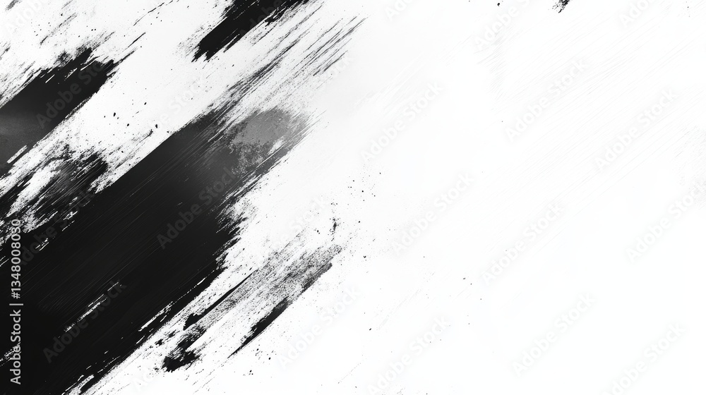 Poster abstract textured background with artistic brush strokes in vibrant colors, creating a dynamic and p