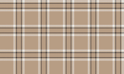 Seamless plaid, cream, white, black, adding classic and elegant style. Suitable for designing clothes such as skirts and pants to look outstanding and modern.