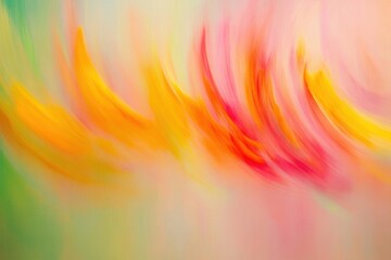 Vibrant Abstract Swirls of Color in Soft Pastel Tones and Hues