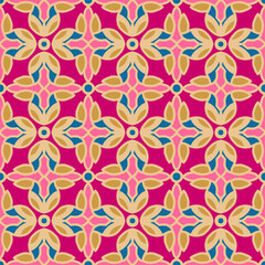 pattern batik flower damask ethnic boho ikat texture tribal geometric background