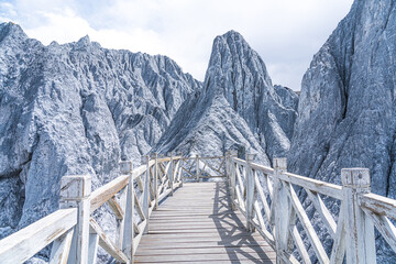 Moshi Park Scenic Area, Daofu County, Garze Tibetan Autonomous Prefecture, Sichuan Province, China
