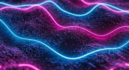 Fototapeta premium AI abstract background