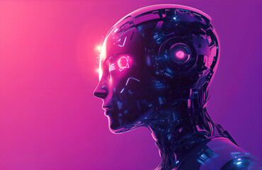 3d rendered illustration of a robot