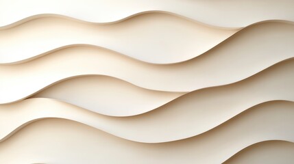 Obraz premium Abstract Wave Pattern Wall Design