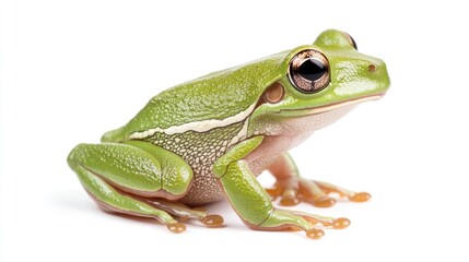 Obraz premium Green Tree Frog Portrait