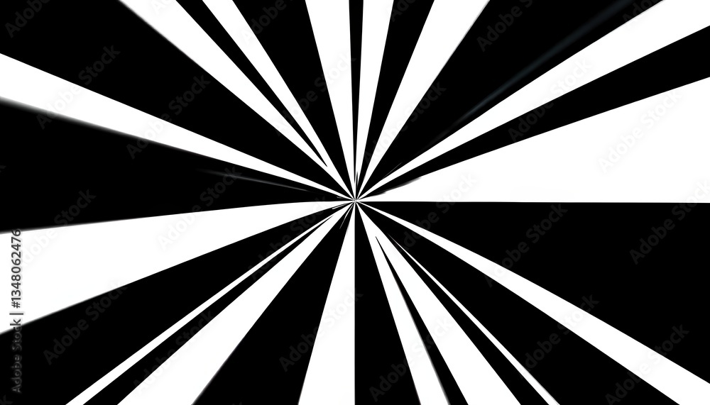 Poster dynamic black and white spiral motion graphics digital art creation modern abstract environment high