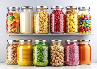 Food Label Mockups for Package Design