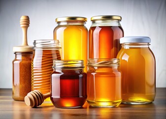 Honey Bottle Mockup - High Quality Product Display