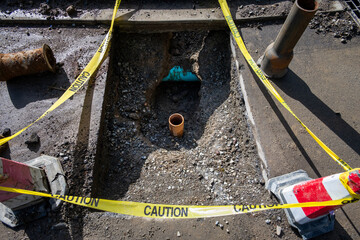 New neighborhood development water distribution and fire hydrant upgrade and installation, open...