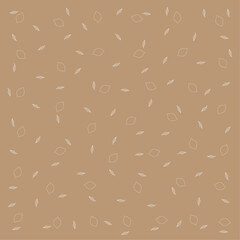 a brown background with a pattern of leaves