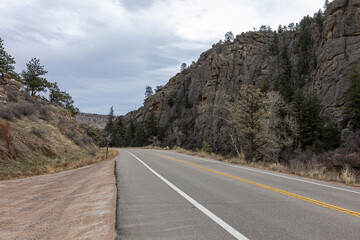 Boulder County Roads, Lyons Colorado Mountain Scenery