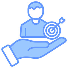 Obraz premium Goal Achievement Icon
