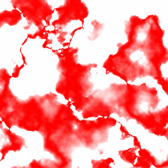 Pink watercolor background texture design on white paper background. Abstract watercolor background handprint colorful gradient ink. 