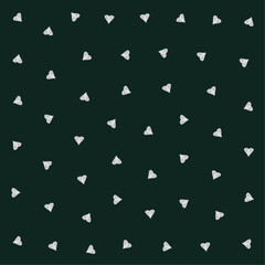 a green background with white triangles and a black background