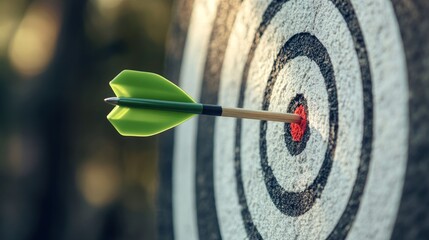 Precision and Accuracy: An Arrow Striking the Bullseye
