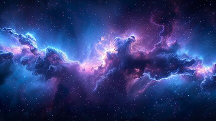 Fototapeta premium A clear night sky full of stars HD 8K wallpaper Photographic Image