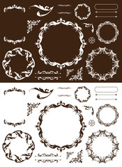アンティークフレームデザイン