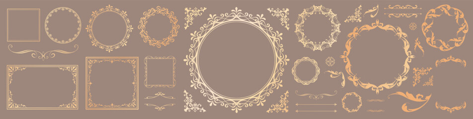 アンティークフレームデザイン