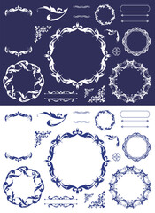 アンティークフレームデザイン