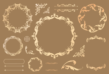 アンティークフレームデザイン