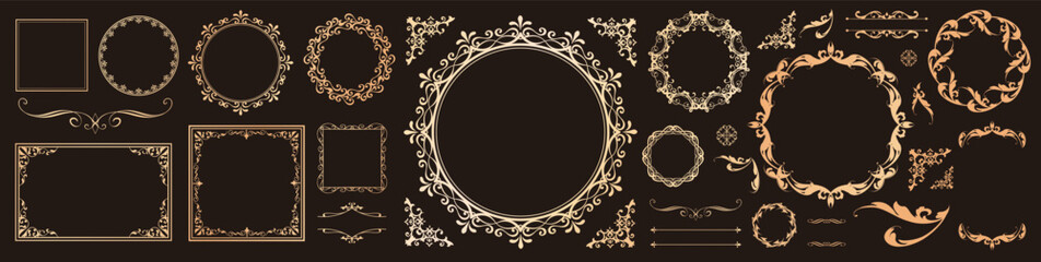 アンティークフレームデザイン