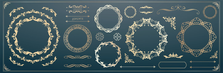 アンティークフレームデザイン