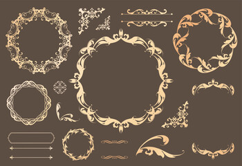 アンティークフレームデザイン