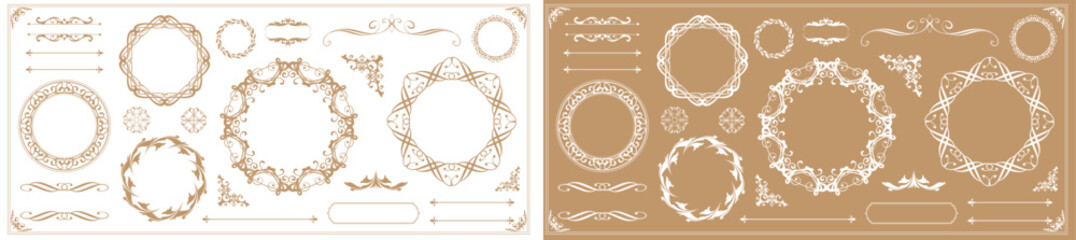 アンティークフレームデザイン