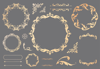 アンティークフレームデザイン