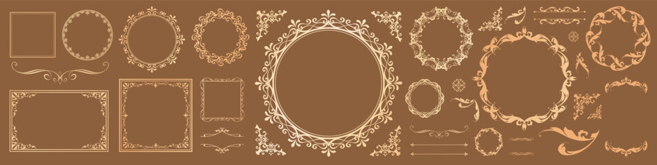 アンティークフレームデザイン